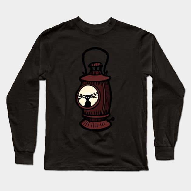 Monster's lamp - Over The Garden Wall Long Sleeve T-Shirt by illustore